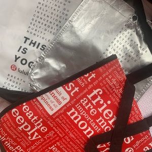 (LULULEMON) pack of 3 reusable bags
